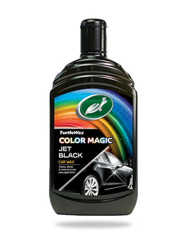 TURTLE WAX COLOR MAGIC JET BLACK WAX 500ml