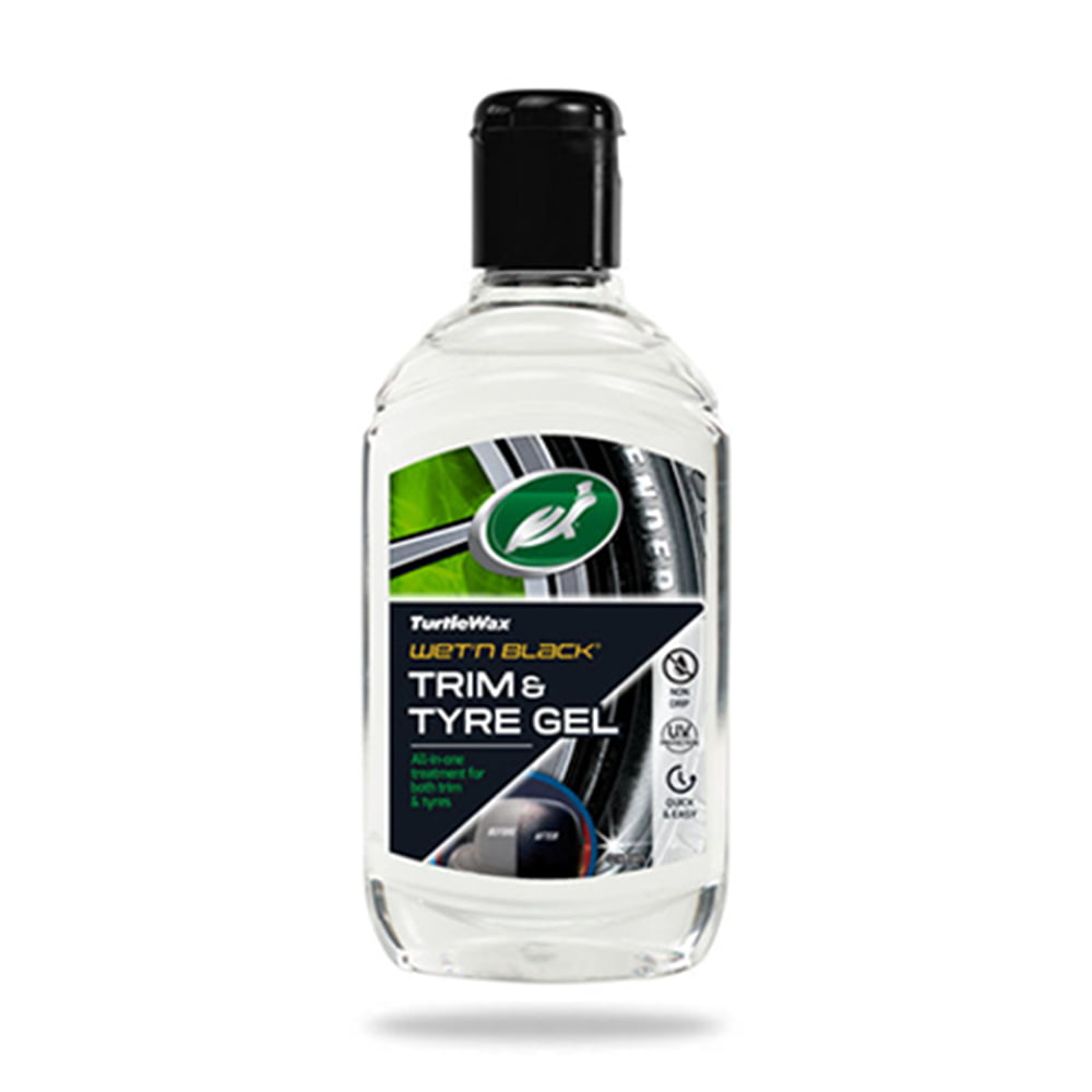 TURTLE WAX WET & BLACK TRIM & TYRE GEL 300ml